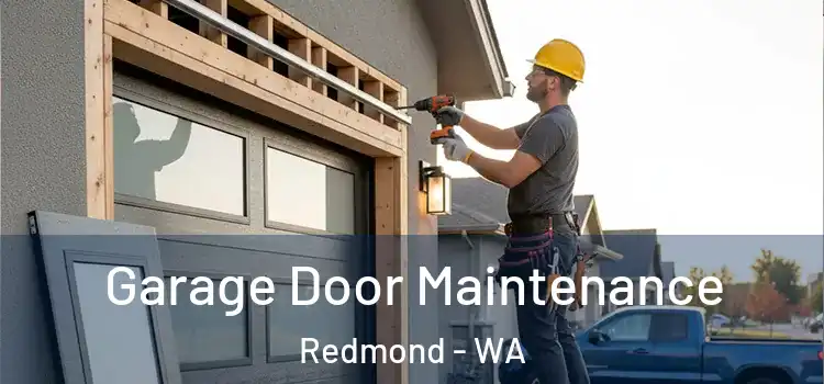 Garage Door Maintenance Redmond - WA