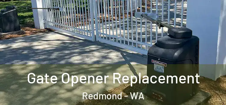 Gate Opener Replacement Redmond - WA